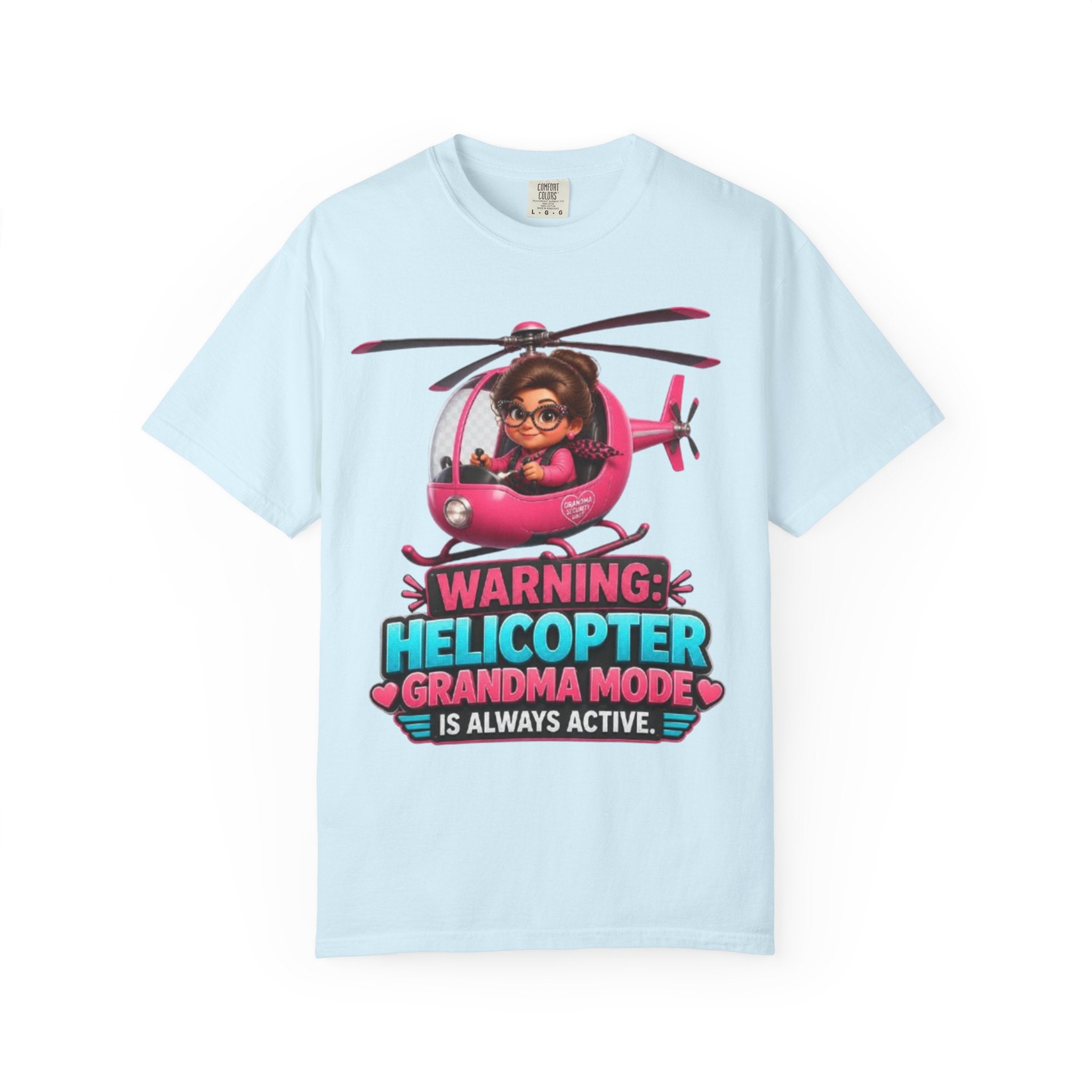 Helicopter Grandma T Shirt Warning Helicopter Grandma Mode Is Always Active