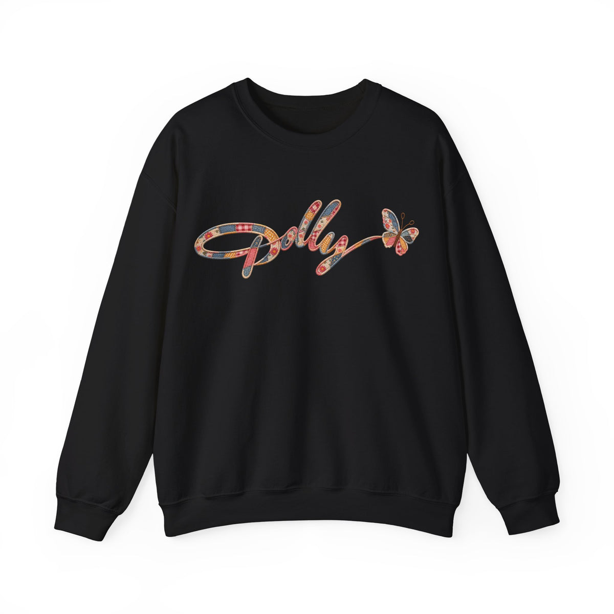Dolly Floral Script Crewneck Sweatshirt
