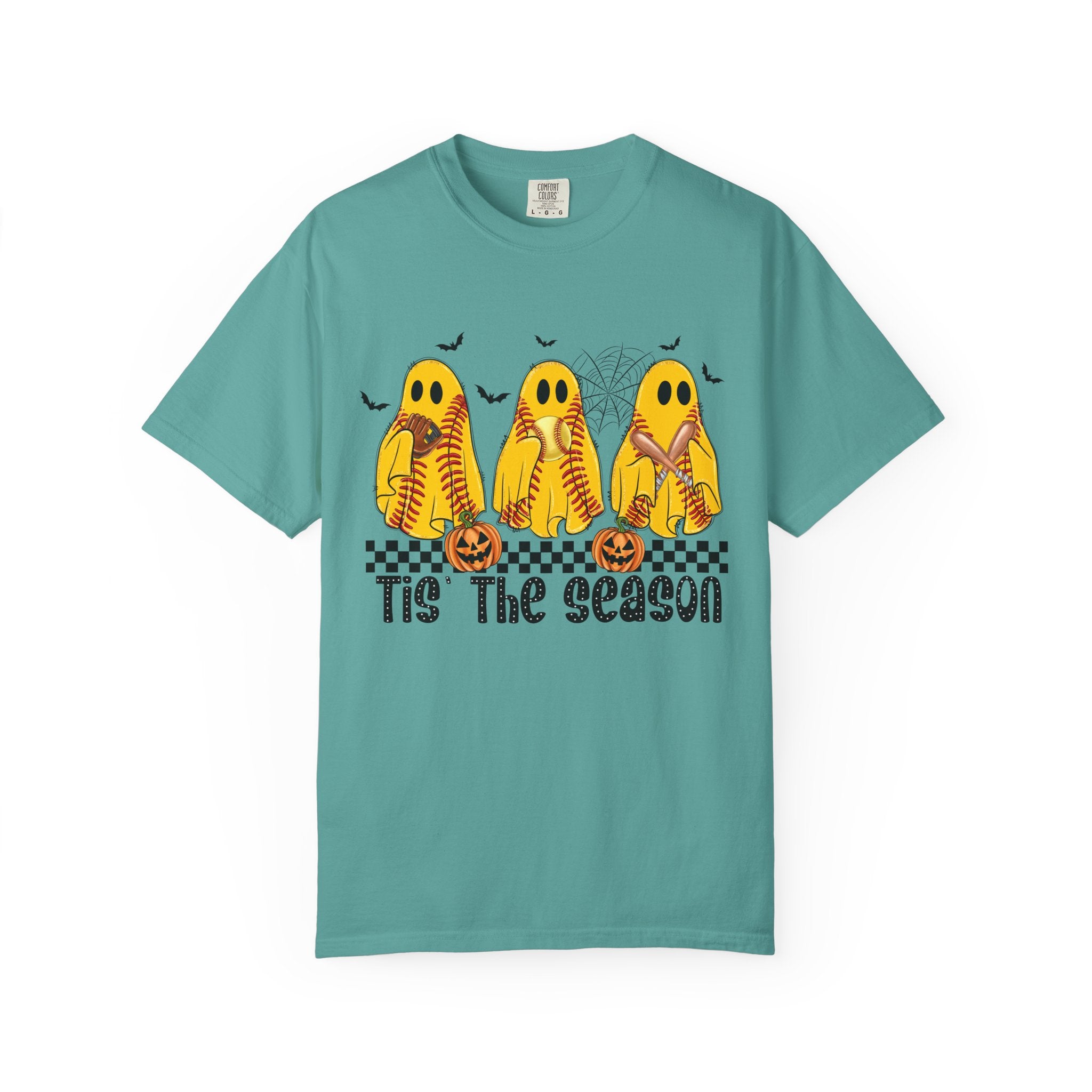 Halloween Ghost Trio T Shirt Tis the Season Cute Spooky Tee