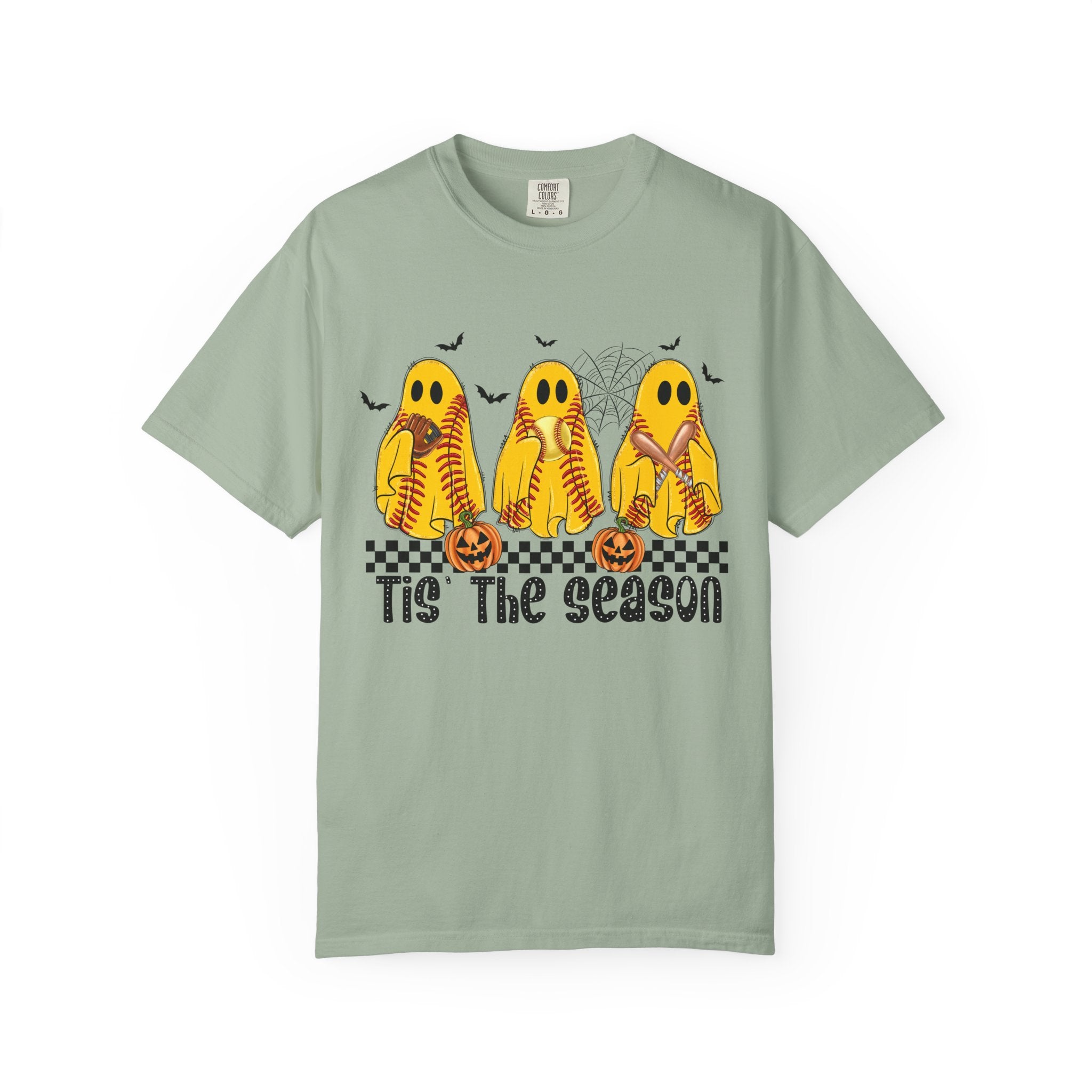 Halloween Ghost Trio T Shirt Tis the Season Cute Spooky Tee