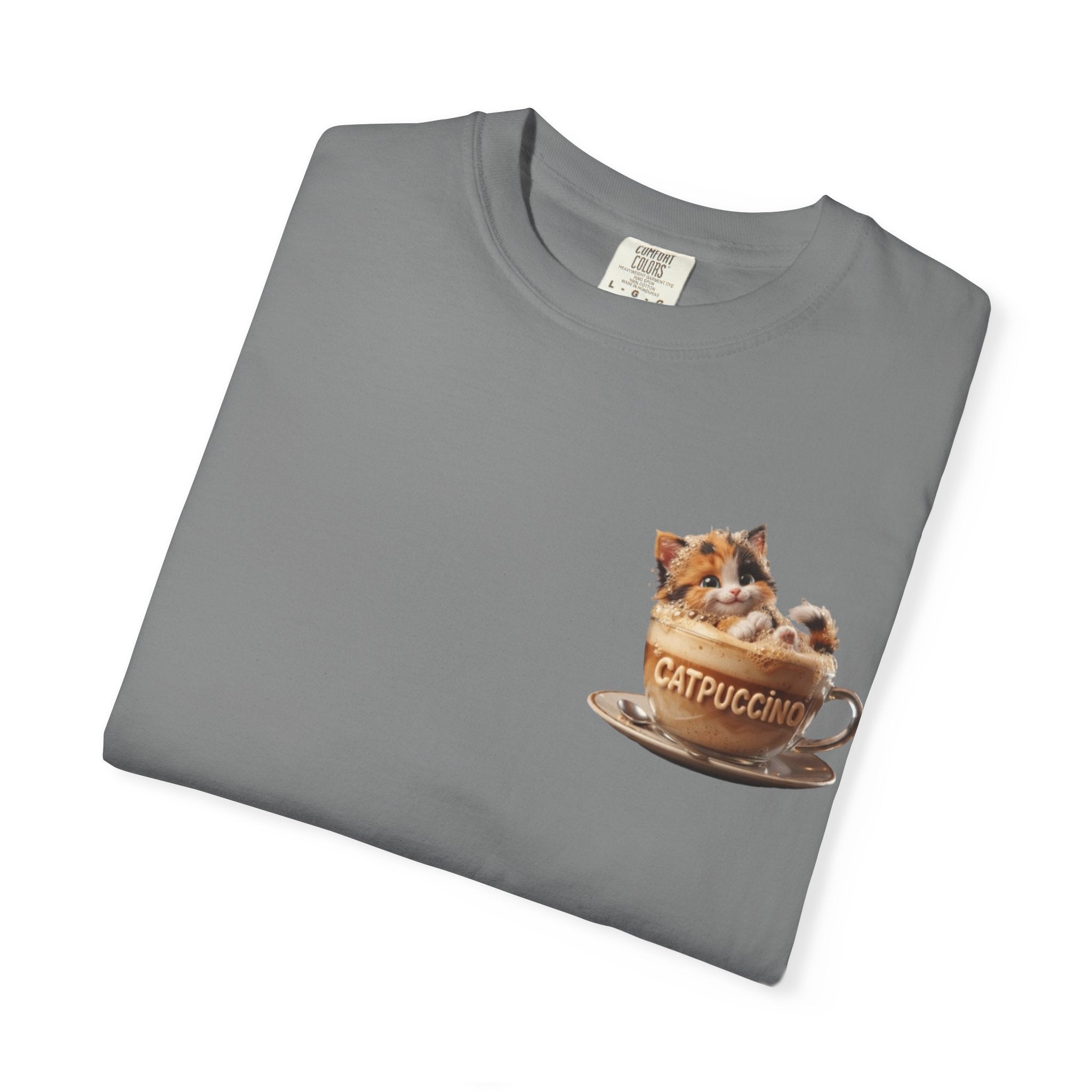 Cat in Cappuccino Cup T Shirt