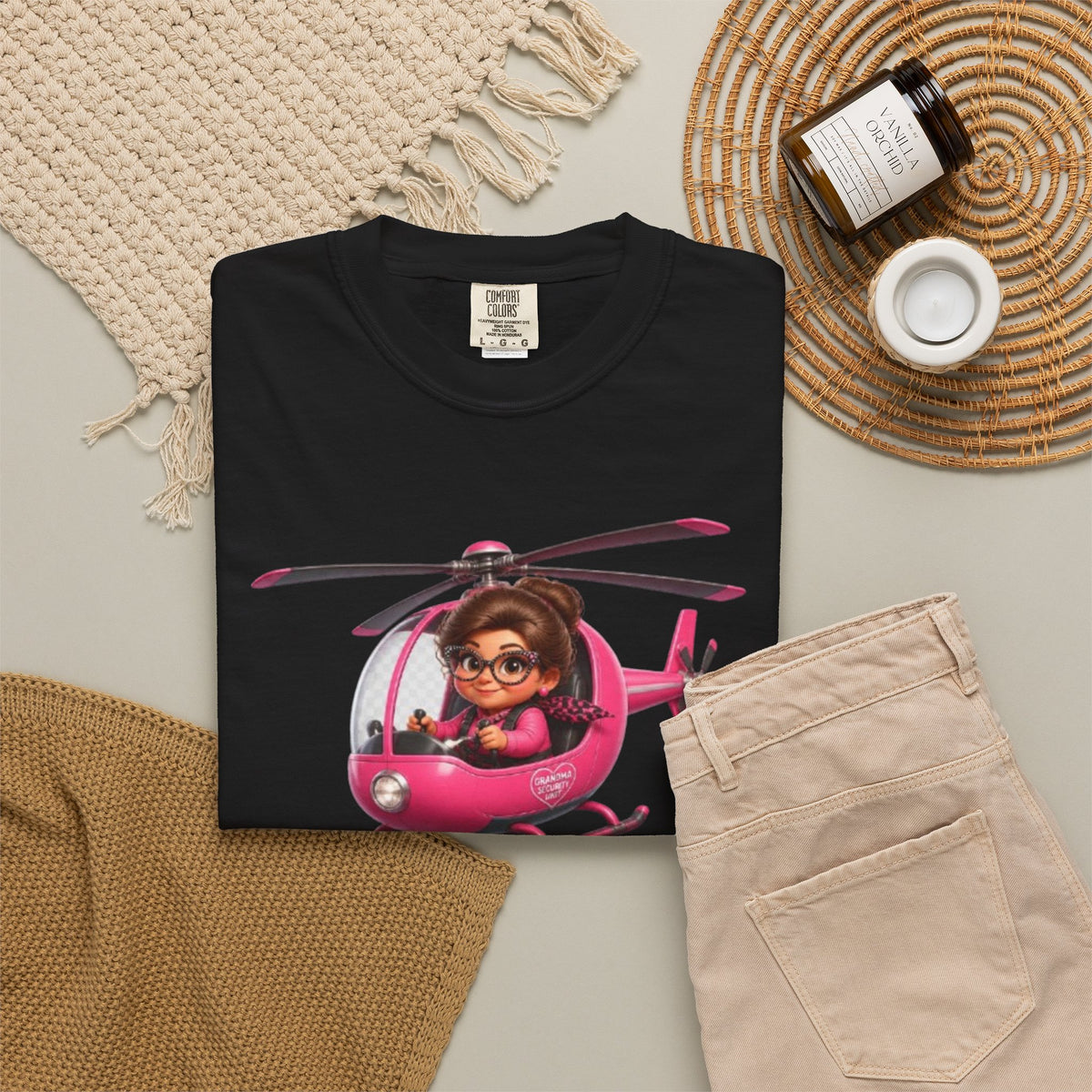 Helicopter Grandma T Shirt Warning Helicopter Grandma Mode Is Always Active