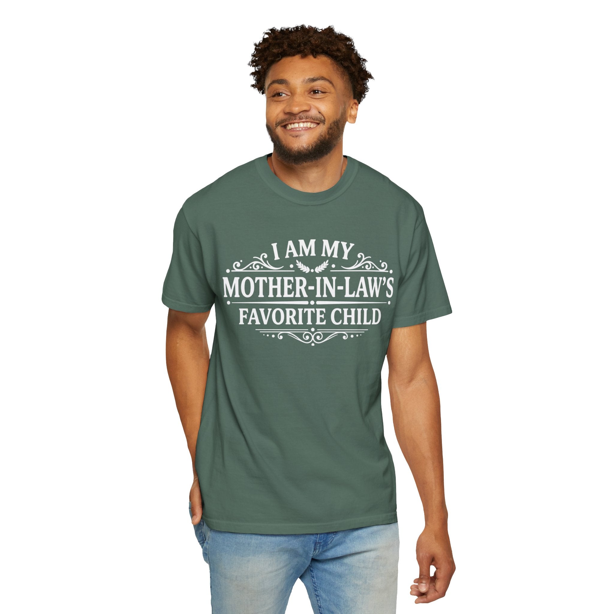 Mother in Laws Favorite Child T Shirt Funny Family Gift Tee