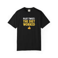 T Shirt The Diet Worked Funny Thumbs-Up Graphic Tee