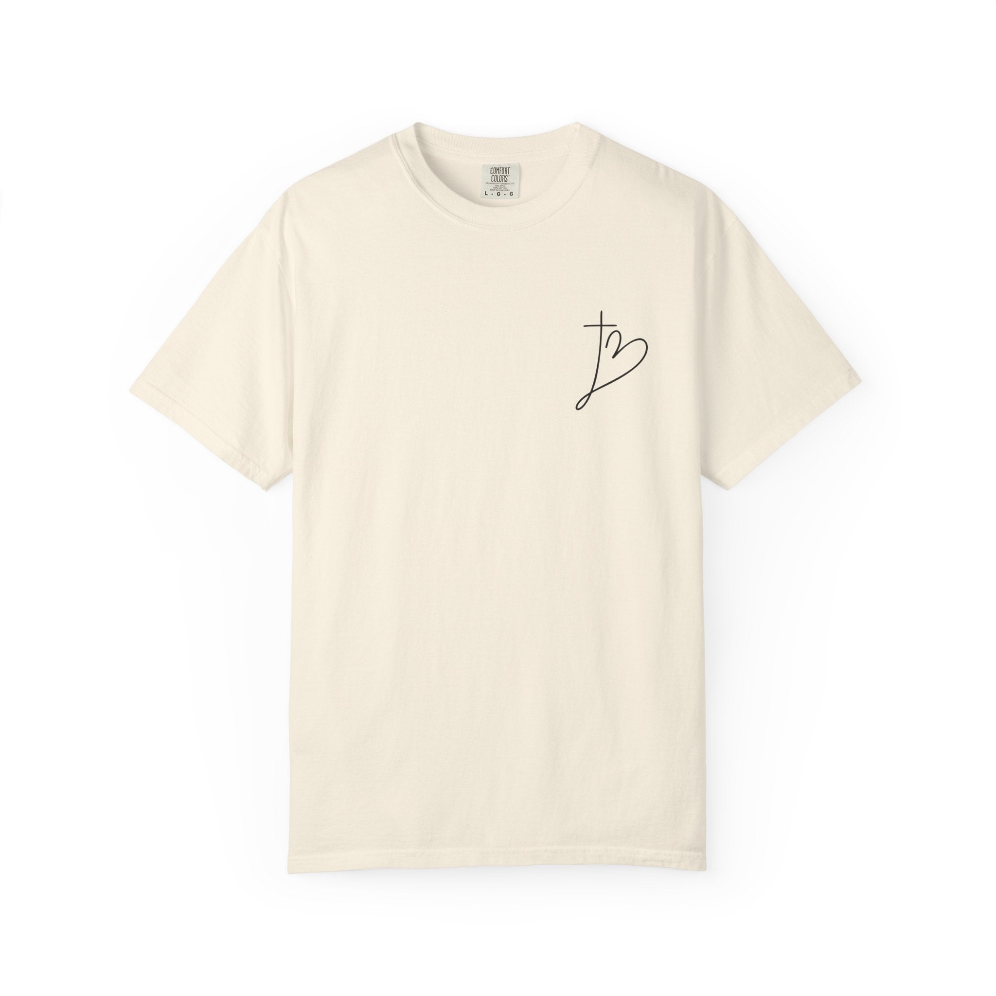 T-Shirt  Stronger Than the Storm Script Chest and Back Tee
