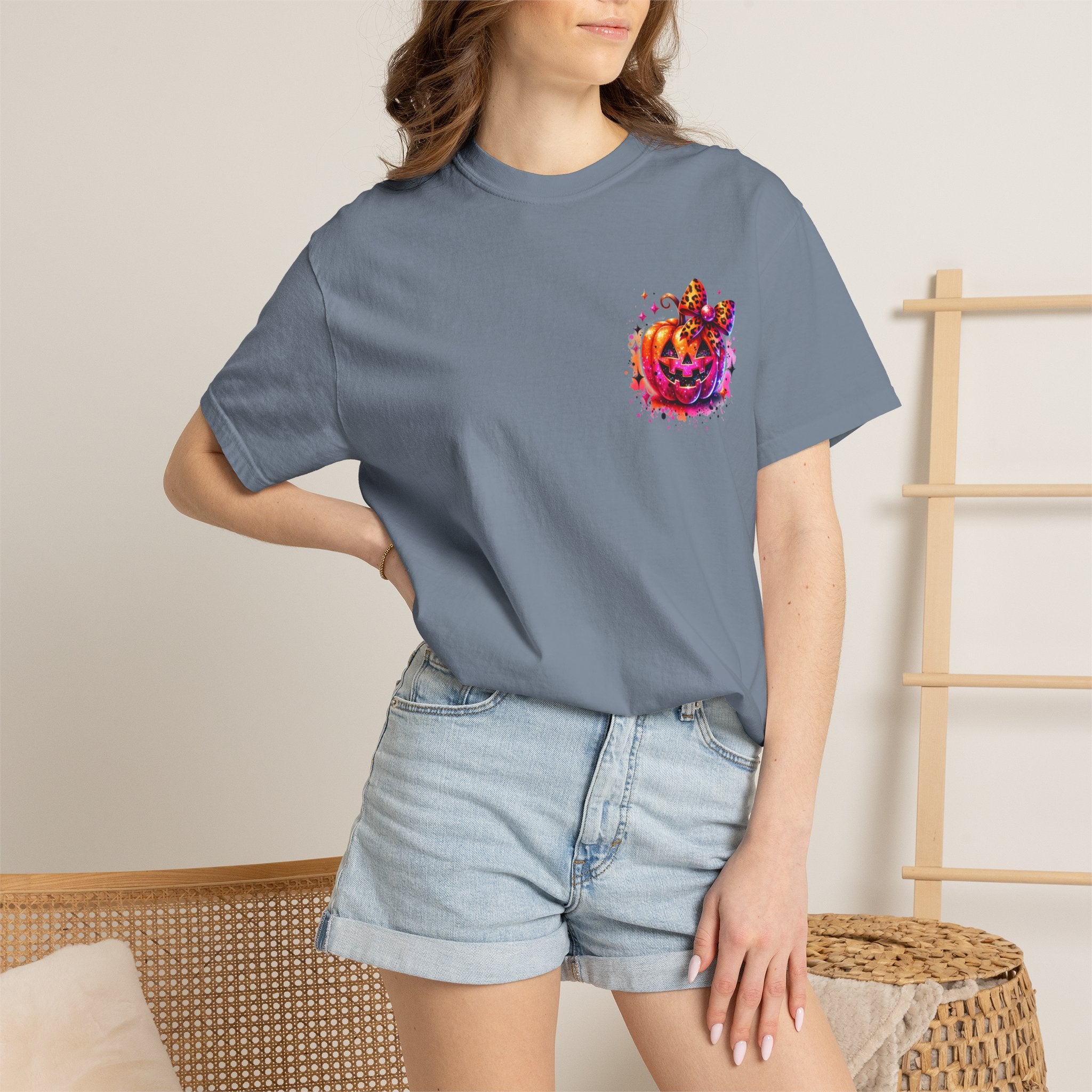 Halloween Pumpkin T Shirt Spooky Season Graphic Tee