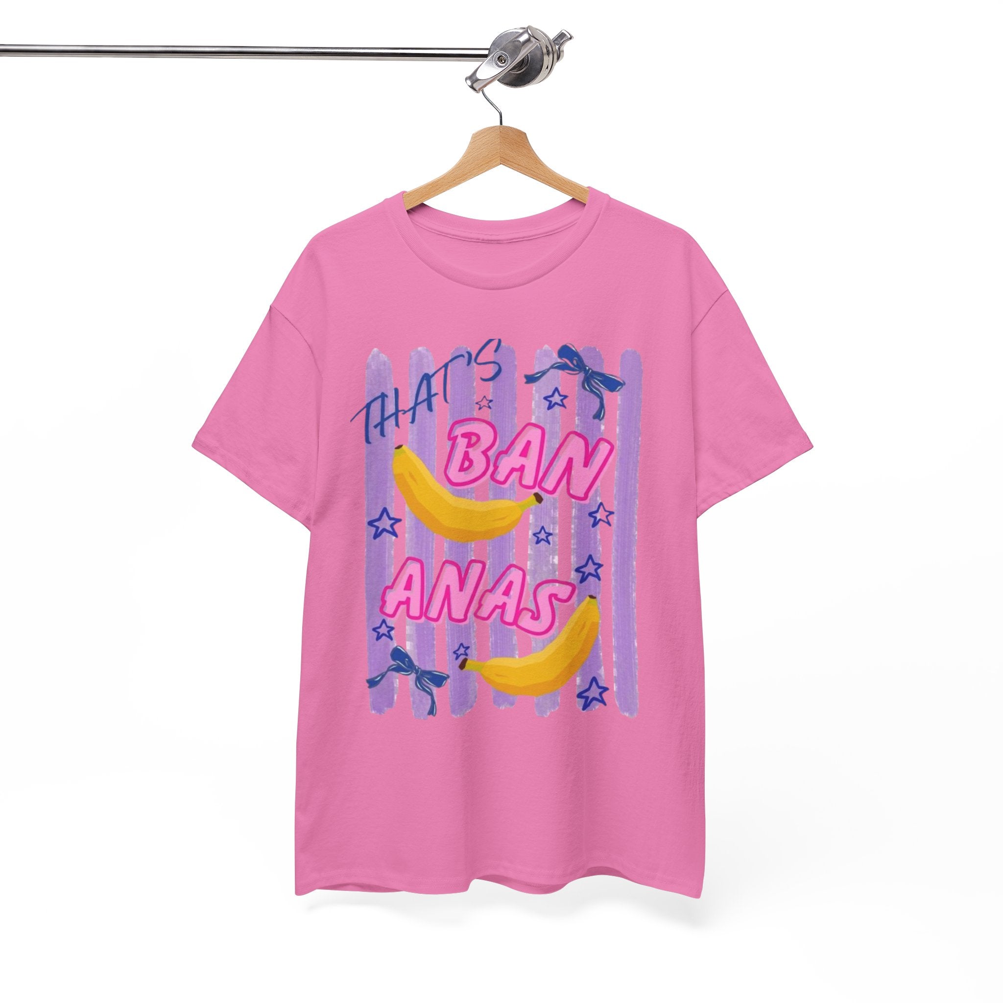Bananas Graphic Tee — Playful Retro Banana Design with 'Ban Anas' Text