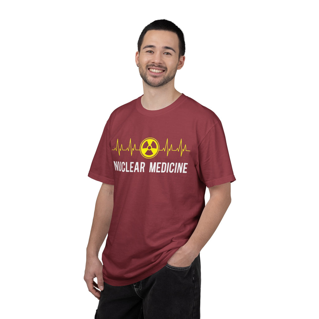 Nuclear Medicine T-Shirt  Radiology Tech ECG Logo Tee