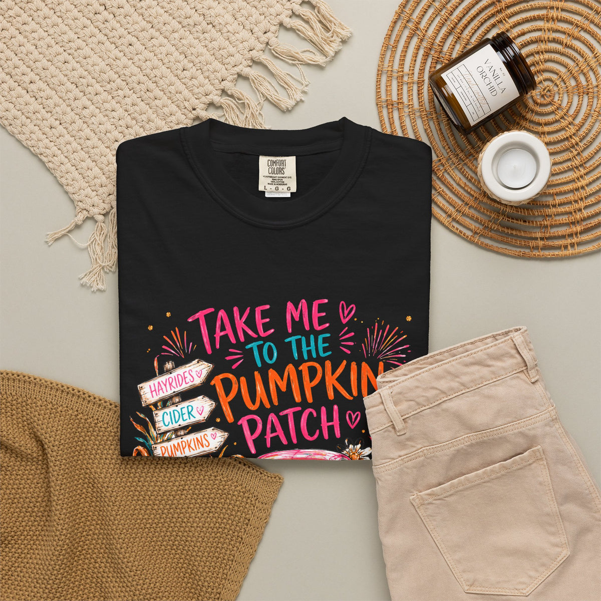 Pumpkin Patch Truck T Shirt Take Me to the Pumpkin Patch Fall Tee