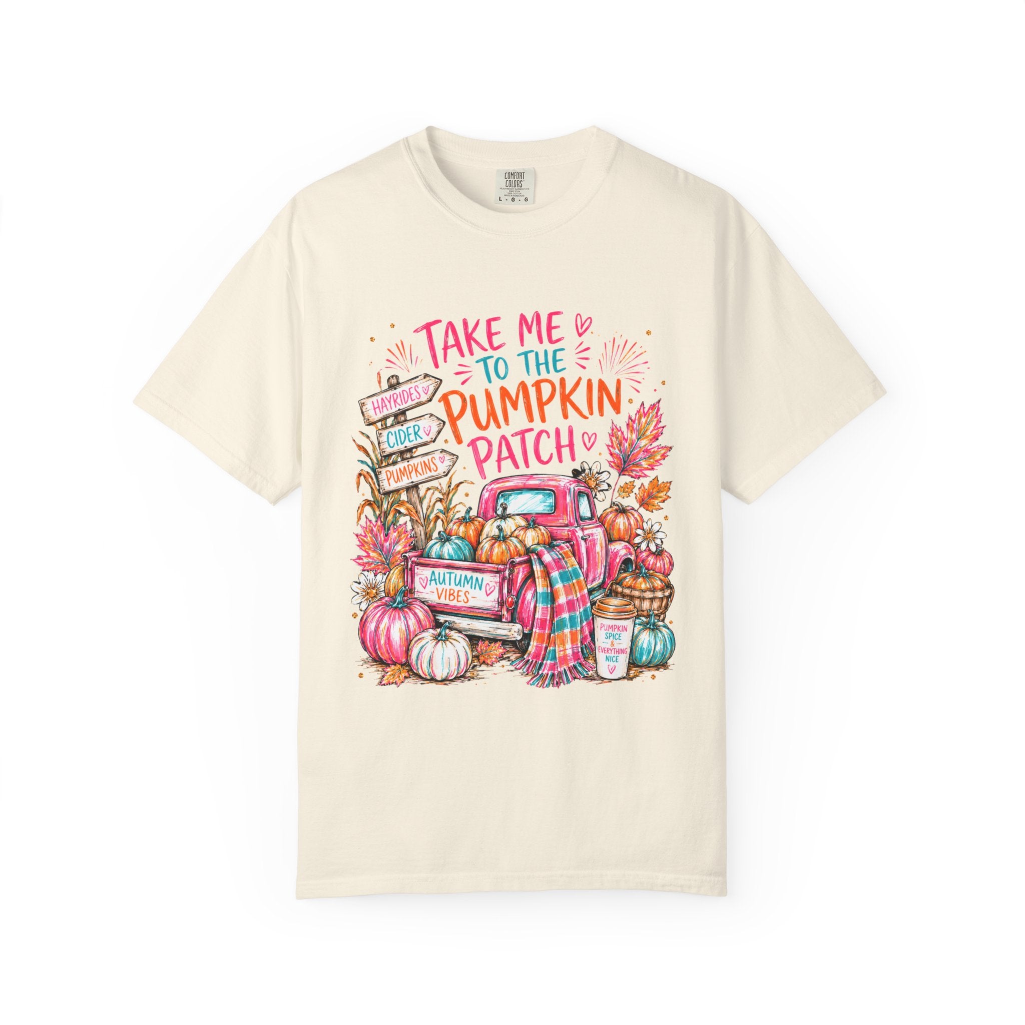 Pumpkin Patch Truck T Shirt Take Me to the Pumpkin Patch Fall Tee