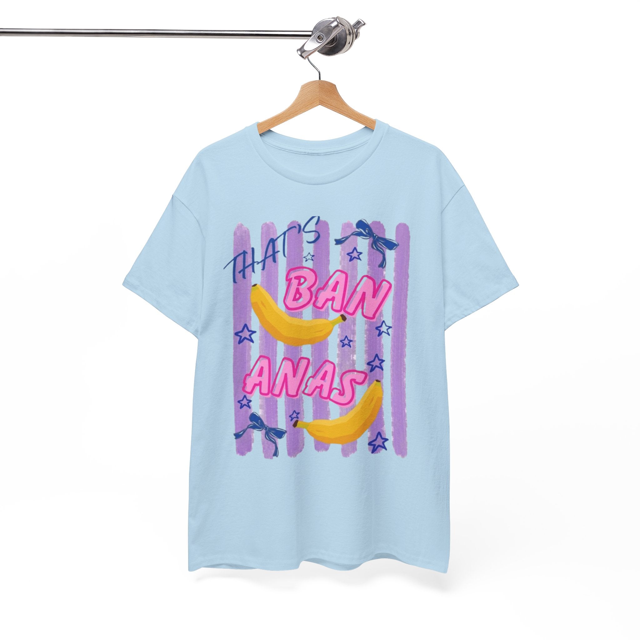 Bananas Graphic Tee — Playful Retro Banana Design with 'Ban Anas' Text