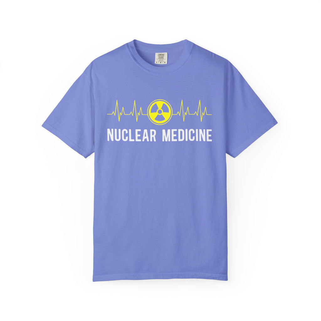 Nuclear Medicine T-Shirt  Radiology Tech ECG Logo Tee