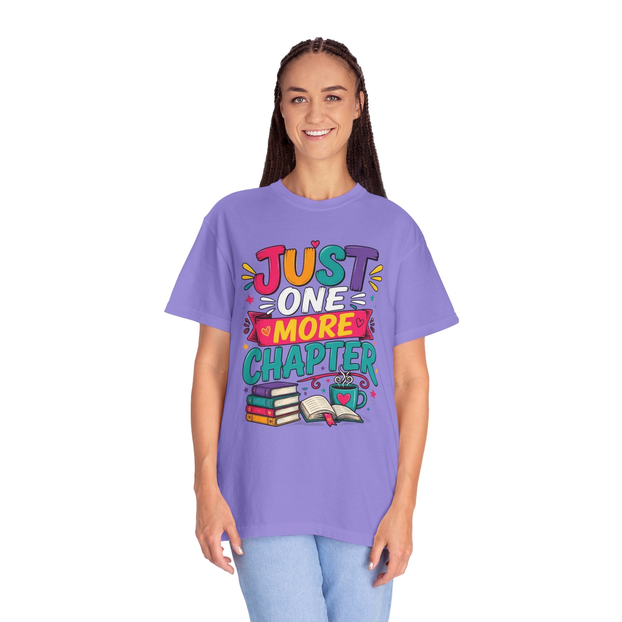T-Shirt  Just One More Chapter Book Lover Graphic Tee