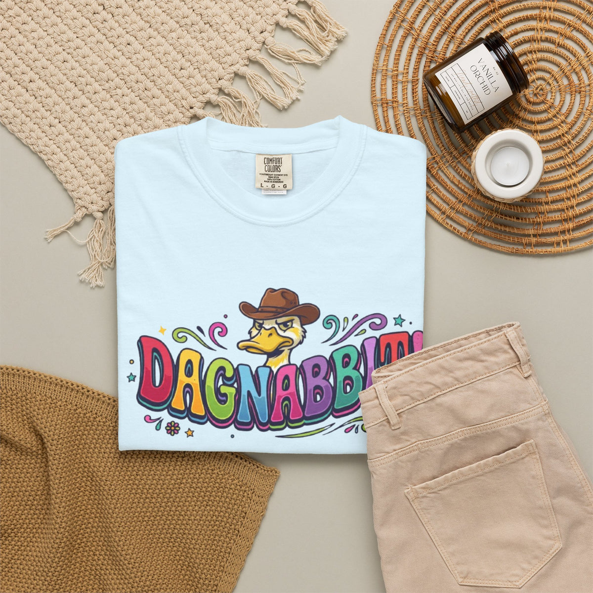 Dagnabbit  Western Duck Graphic T-Shirt