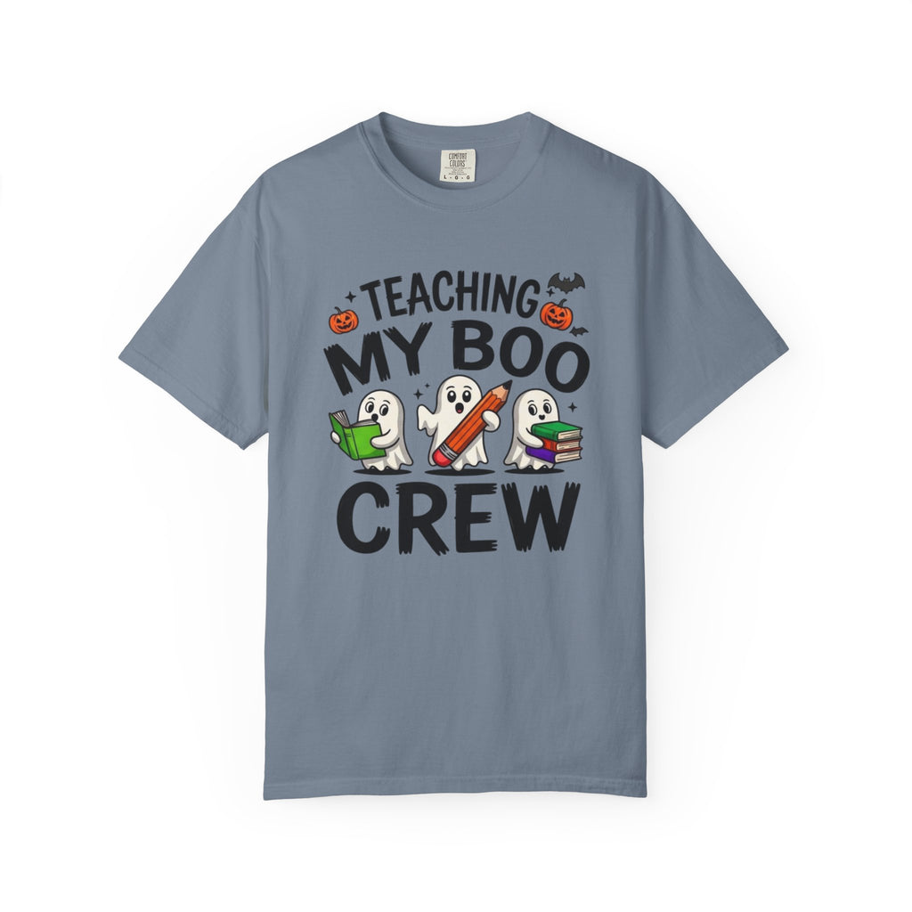 Teaching My Boo Crew T-Shirt Cute Halloween Teacher Tee