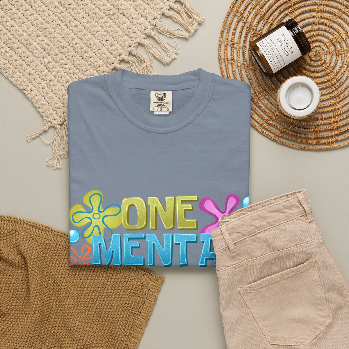T Shirt One Mental Breakdown Later Colorful Retro Graphic Tee