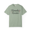 Menopause Shirt for Women, I Remember Being Able to Remember Tee, Funny Menopause T Shirt, Brain Fog Shirt, Midlife Humor Gift