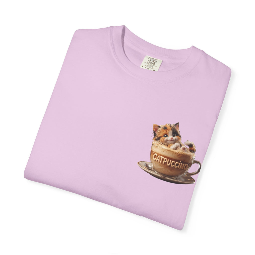 Cat in Cappuccino Cup T Shirt