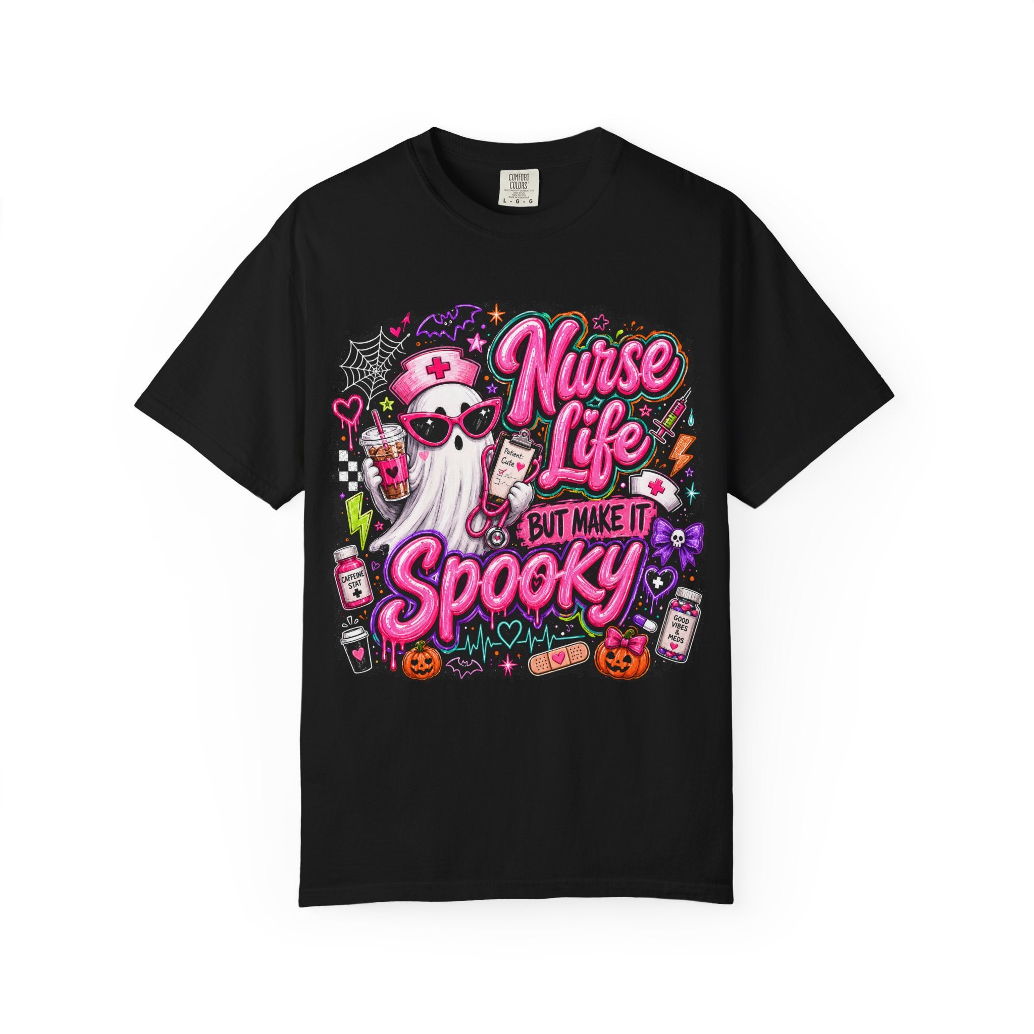 Nurse Life But Make It Spooky Halloween T-Shirt