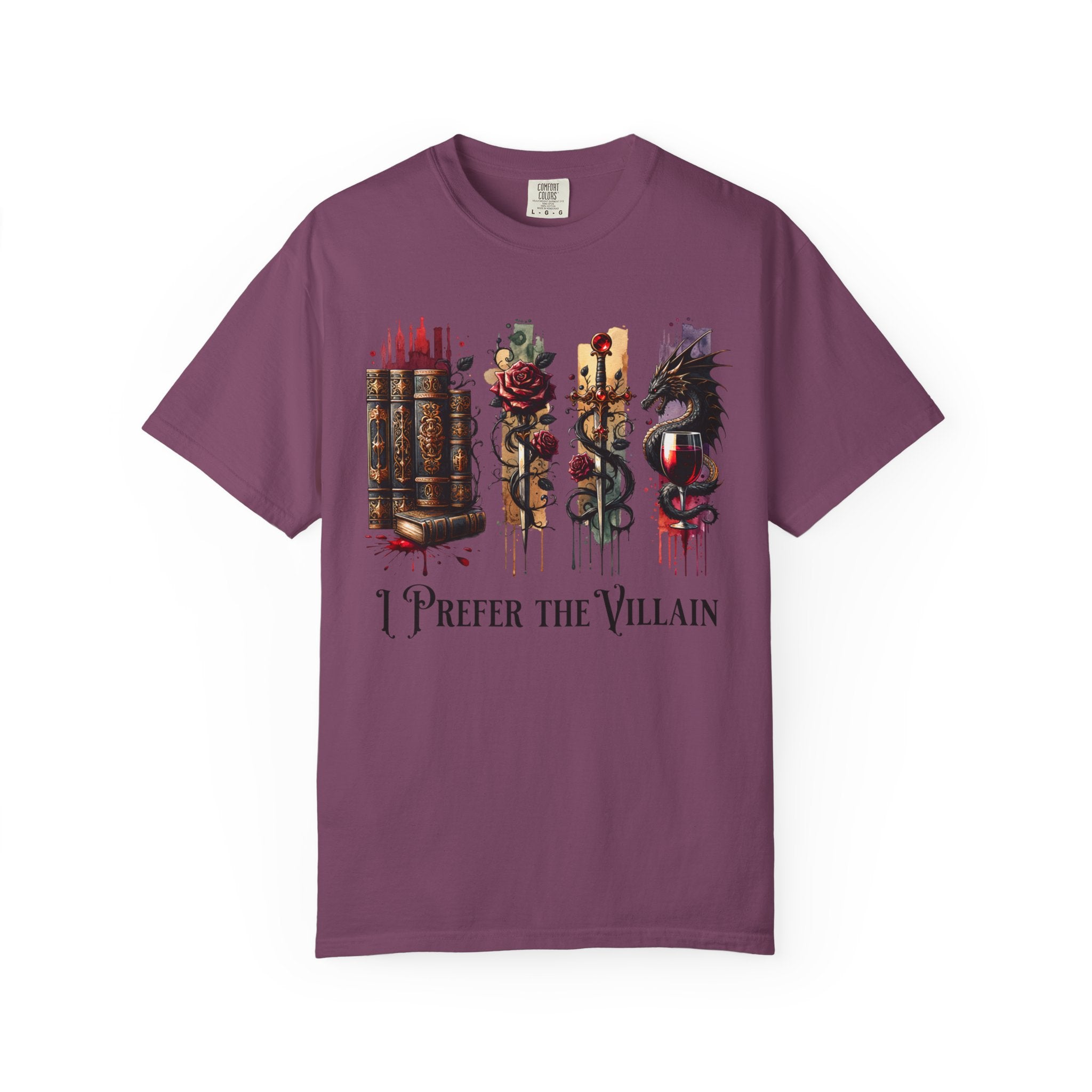 Villainous Icons Graphic T Shirt I Prefer the Villain