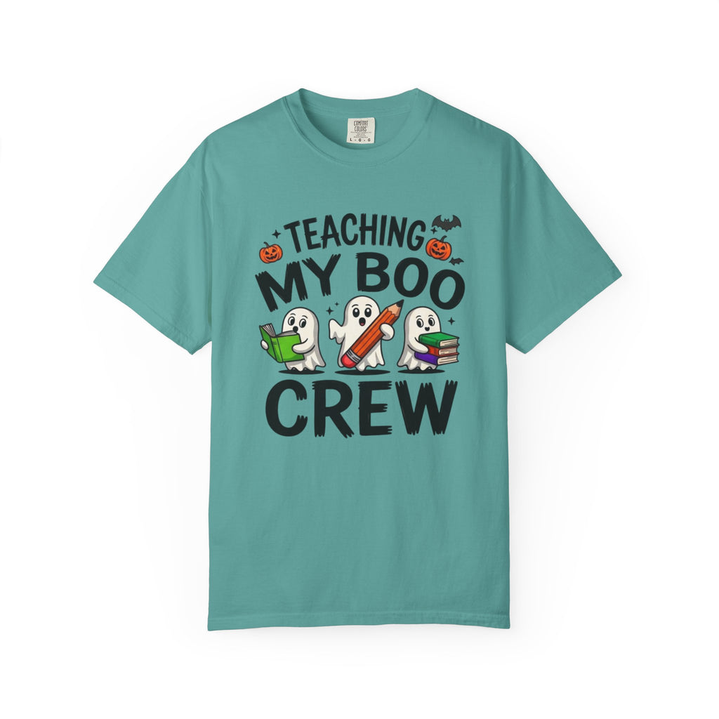 Teaching My Boo Crew T-Shirt Cute Halloween Teacher Tee