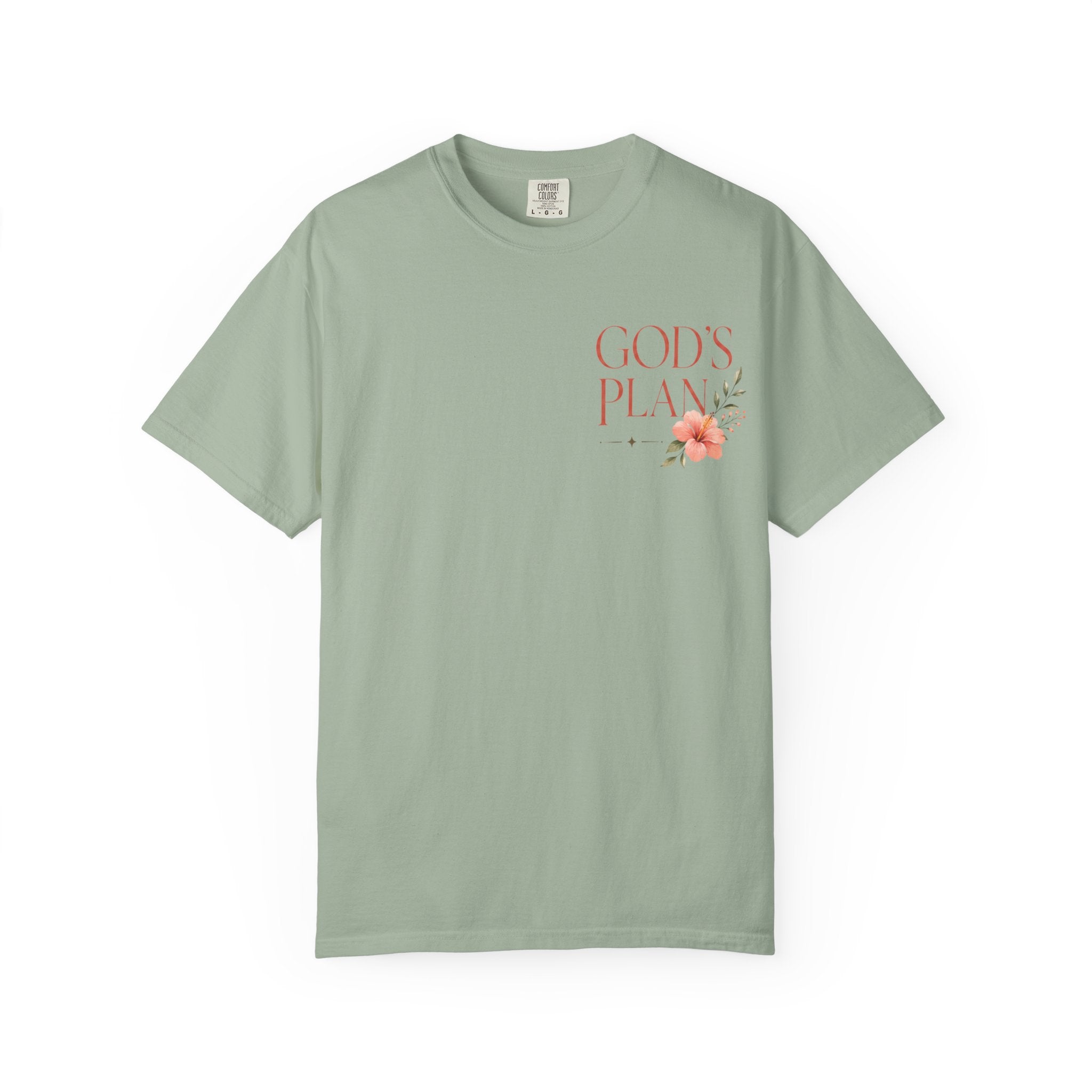 God's Plan Floral T Shirt