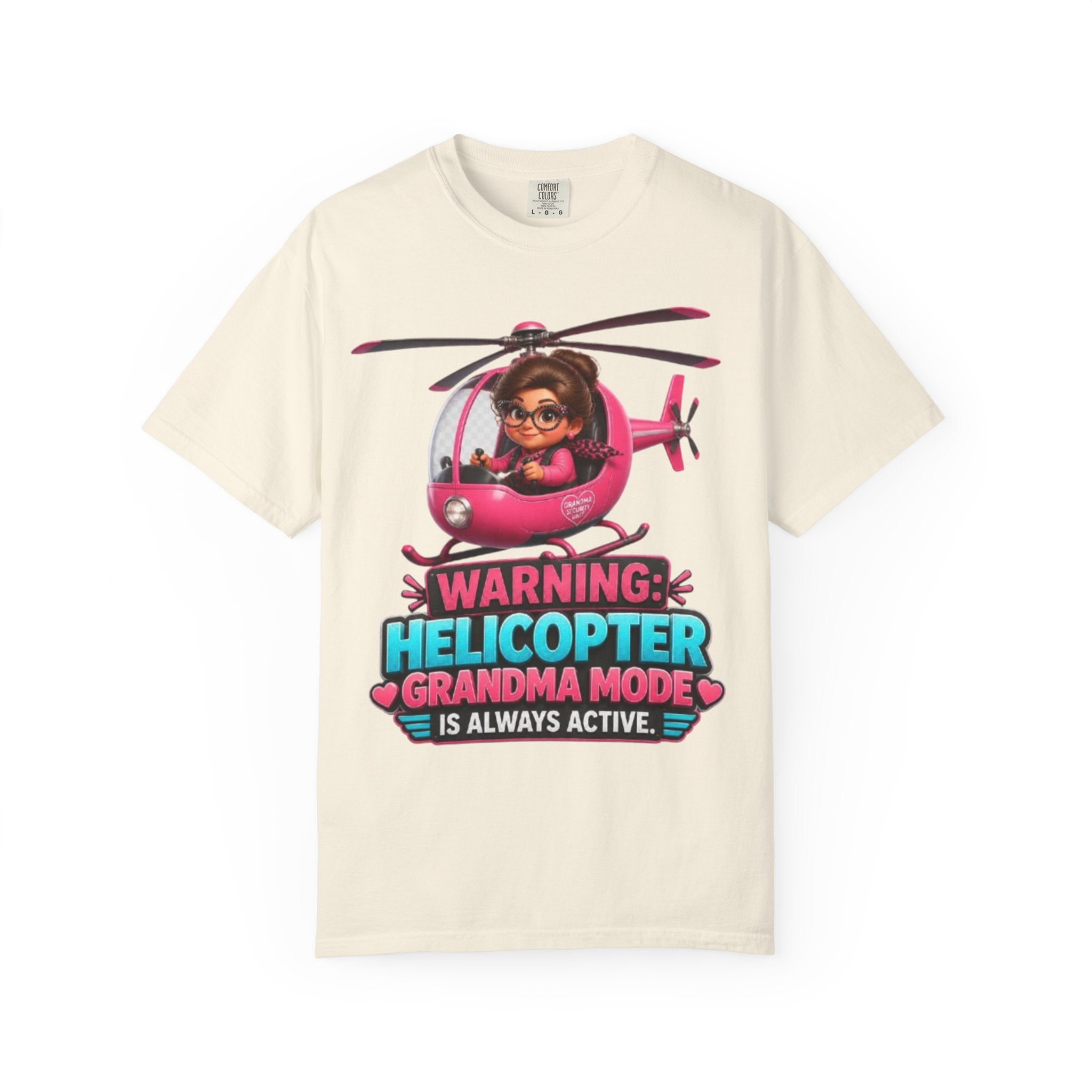 Helicopter Grandma T Shirt Warning Helicopter Grandma Mode Is Always Active