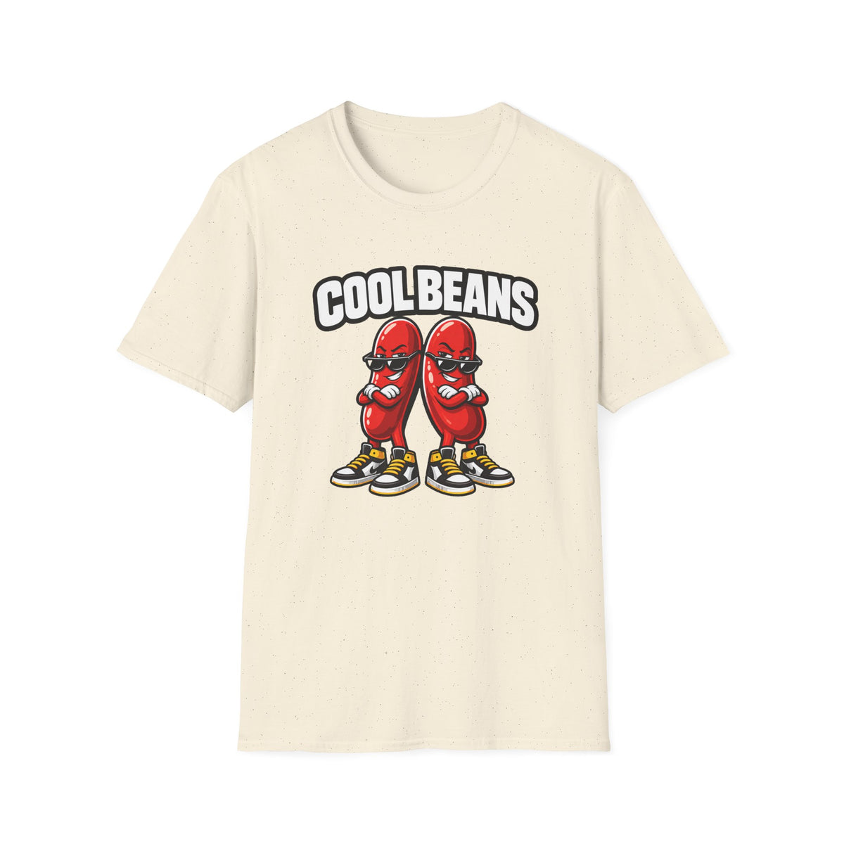 Cool Beans T‑Shirt — Retro Cartoon Funny Graphic Tee