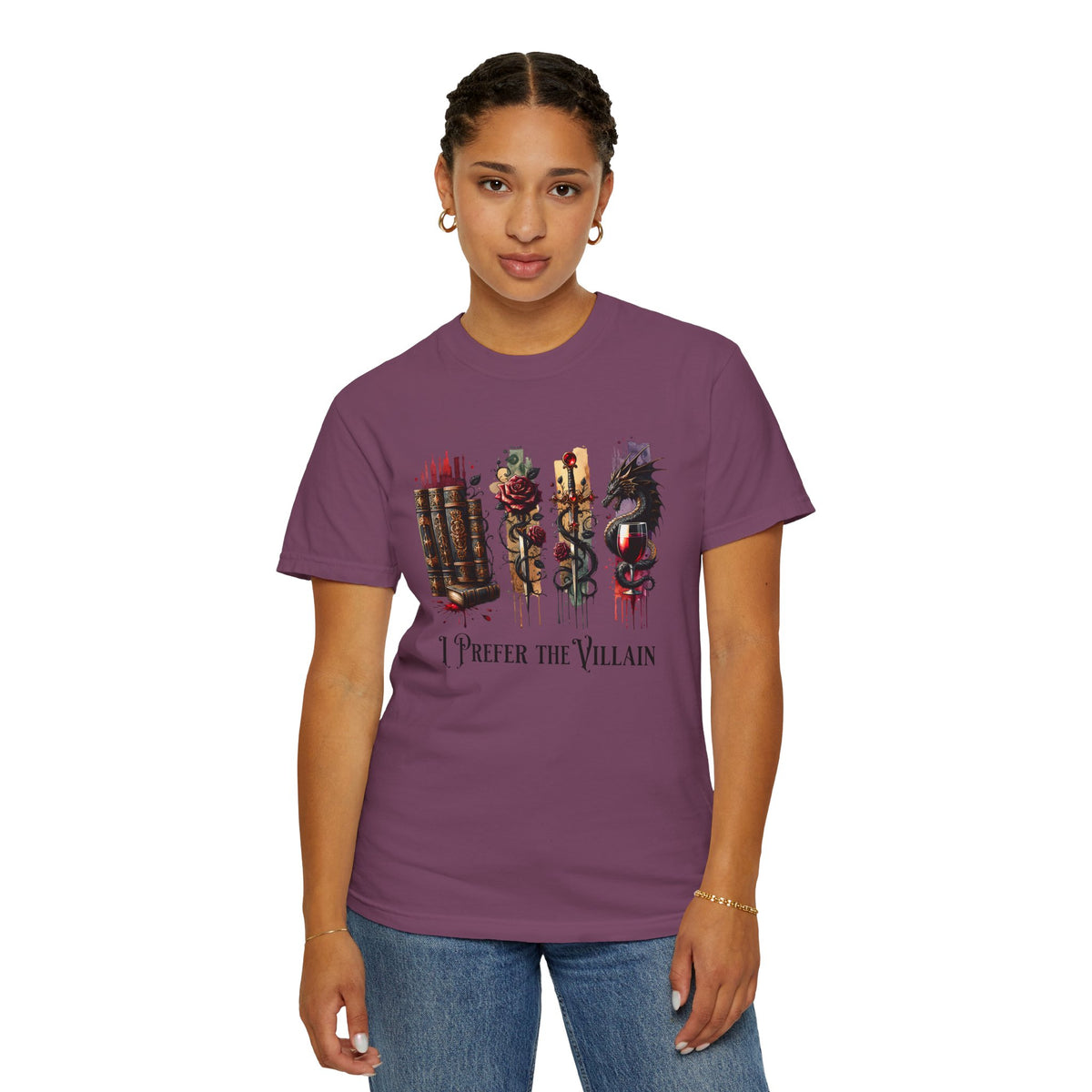 Villainous Icons Graphic T Shirt I Prefer the Villain