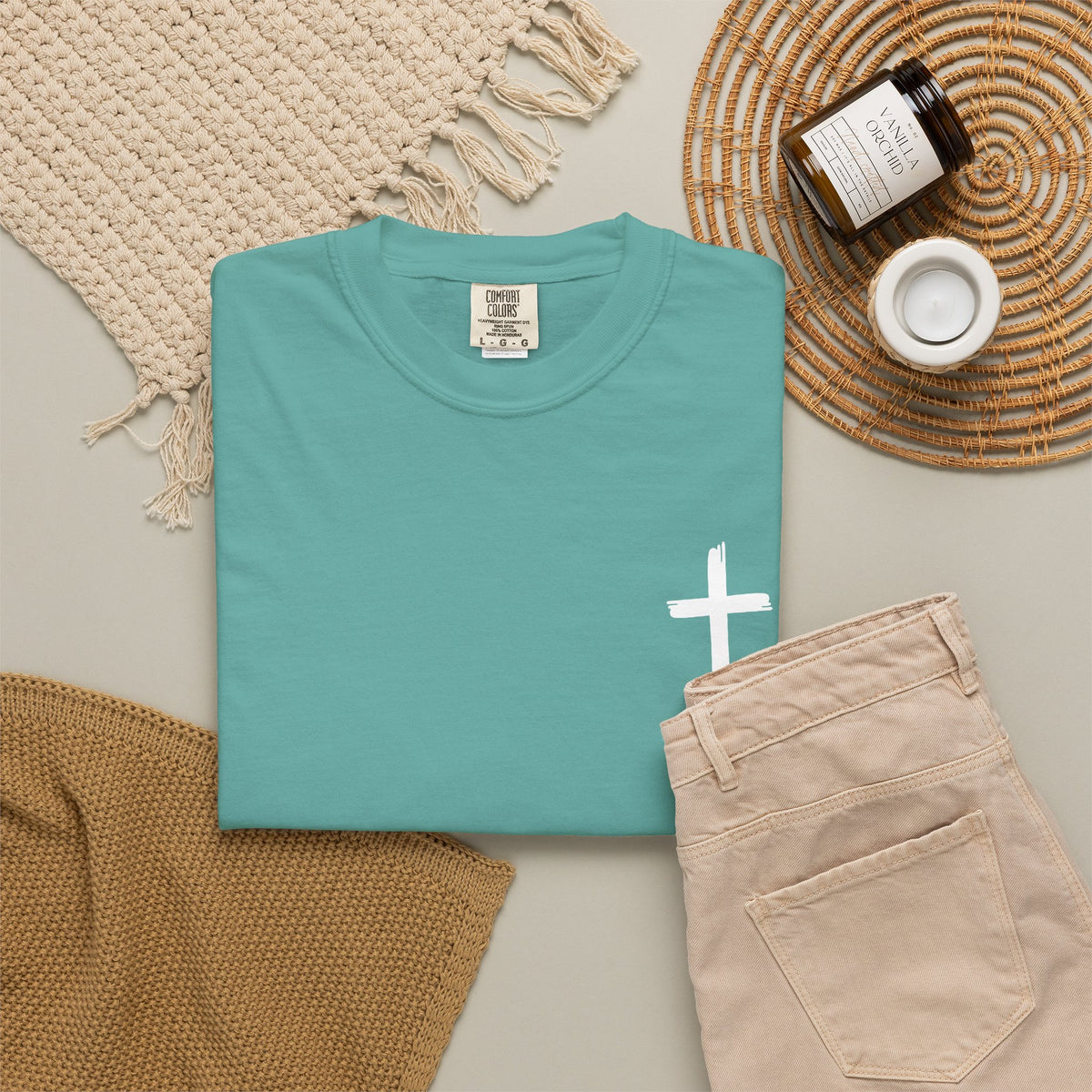 Christian Cross Tee Shirt Jesus Is The Way The Truth The Life Graphic Tee