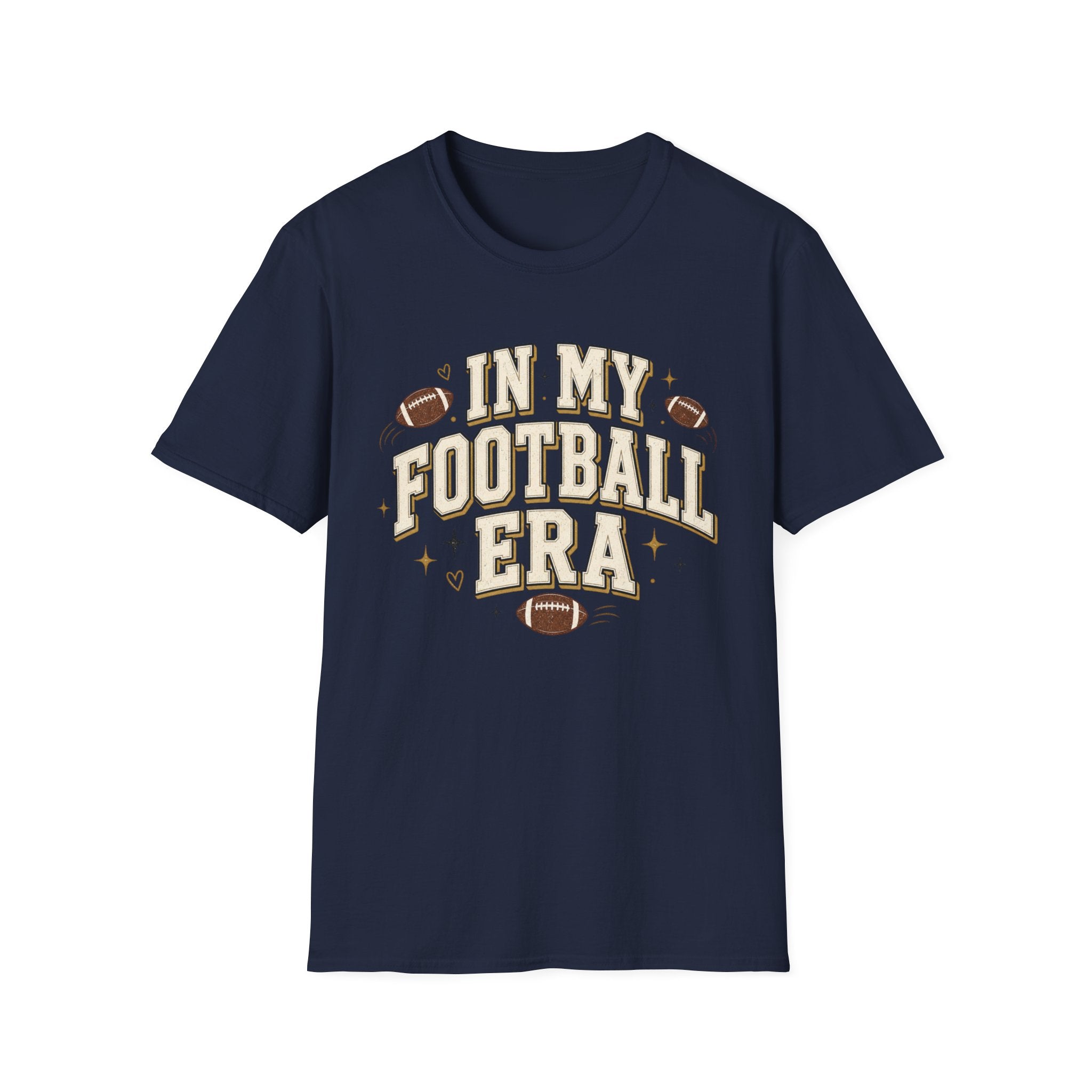 Football Era T Shirt In My Football Era Vintage Fan Tee