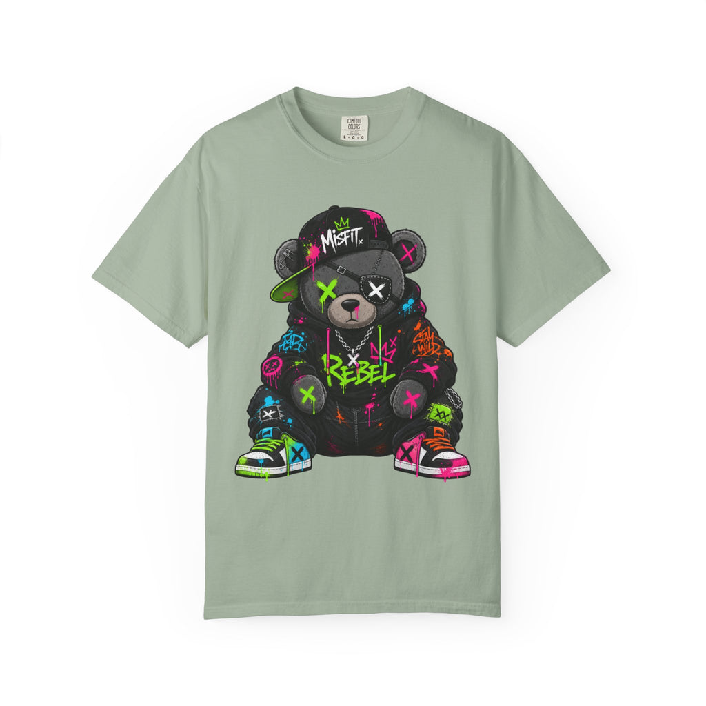 Rebel Graffiti Bear T Shirt