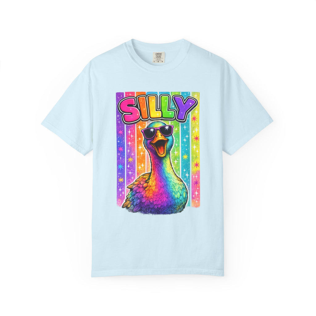 Silly Rainbow Goose T Shirt