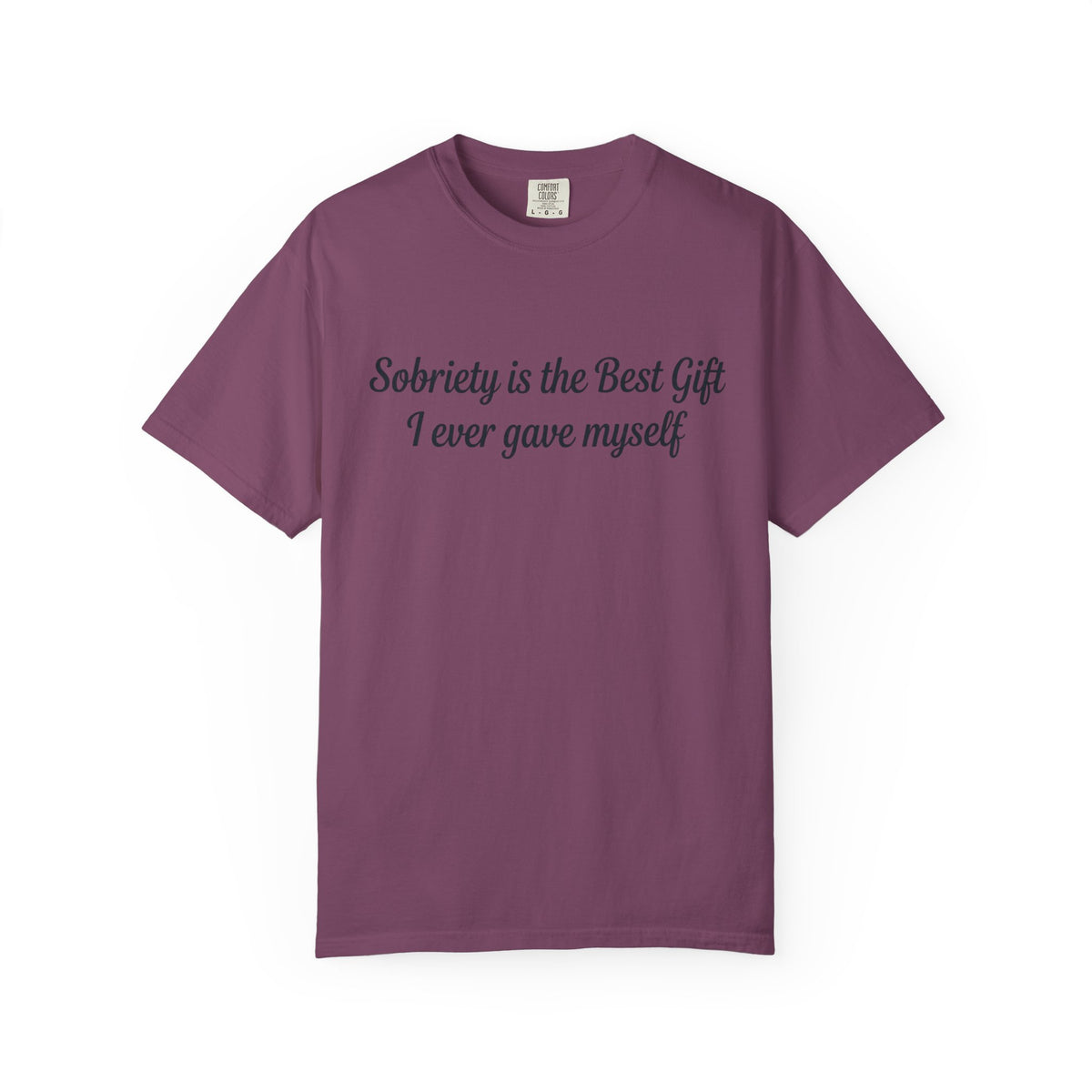 Sobriety Is the Best Gift Tee Inspirational Recovery T Shirt Personalize with how many months or years