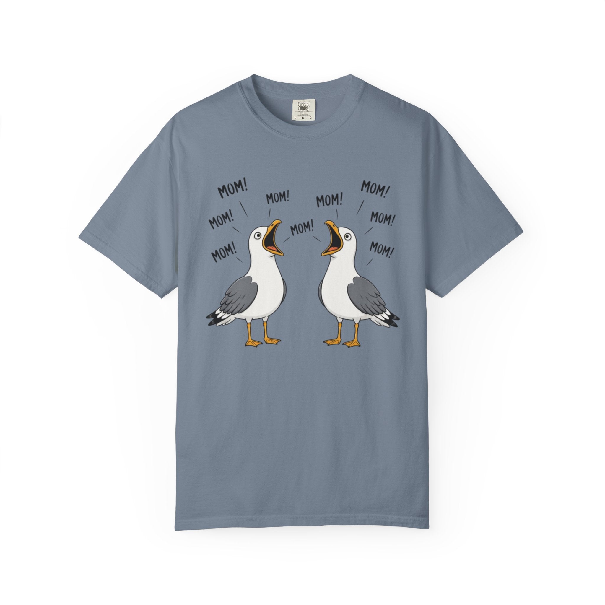 Seagull MOM MOM MOM Graphic T Shirt