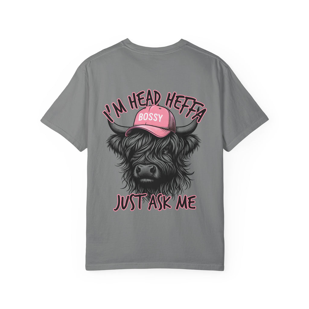 I'm Head Heffa T Shirt Highland Cow Bossy Graphic Tee