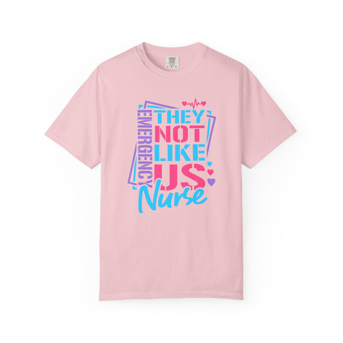 Emergency Nurse Shirt, They Not Like Us Nurse Tee, Funny ER Nurse Gift, Emergency Room Nurse T-Shirt, Healthcare Worker Gift