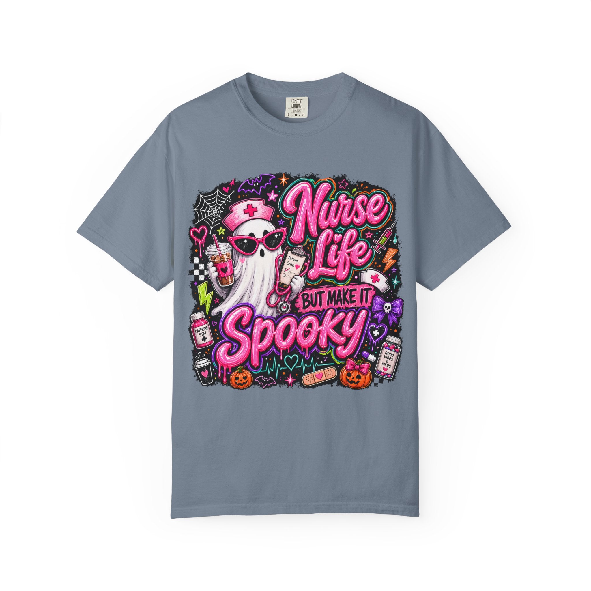 Nurse Life But Make It Spooky Halloween T-Shirt