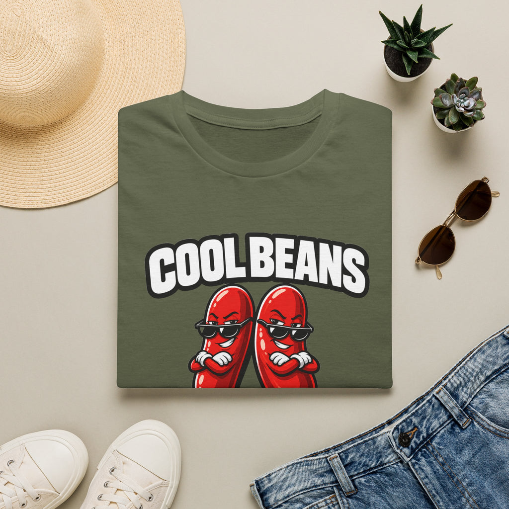Cool Beans T‑Shirt — Retro Cartoon Funny Graphic Tee
