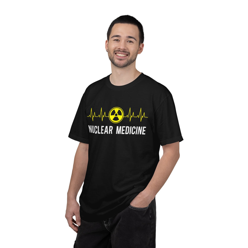 Nuclear Medicine T-Shirt  Radiology Tech ECG Logo Tee