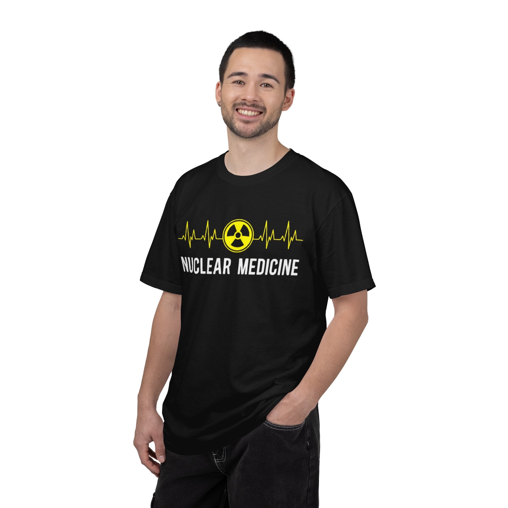 Nuclear Medicine T-Shirt  Radiology Tech ECG Logo Tee