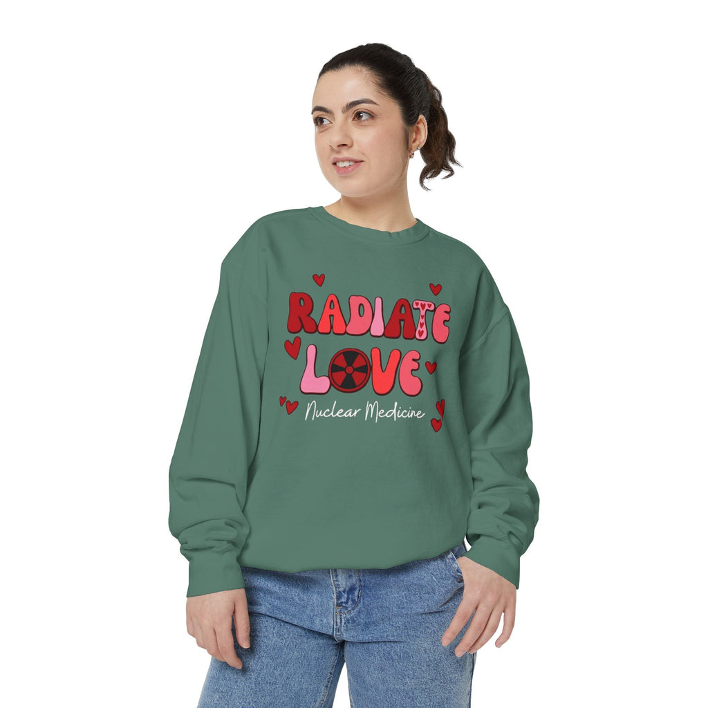 Radiate Love Sweatshirt Nuclear Medicine Crewneck
