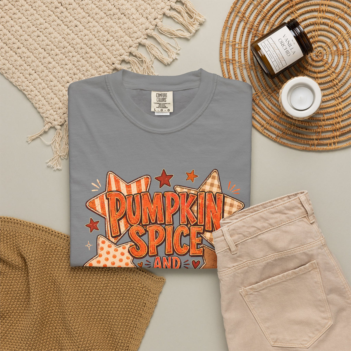Pumpkin Spice and Jesus T Shirt