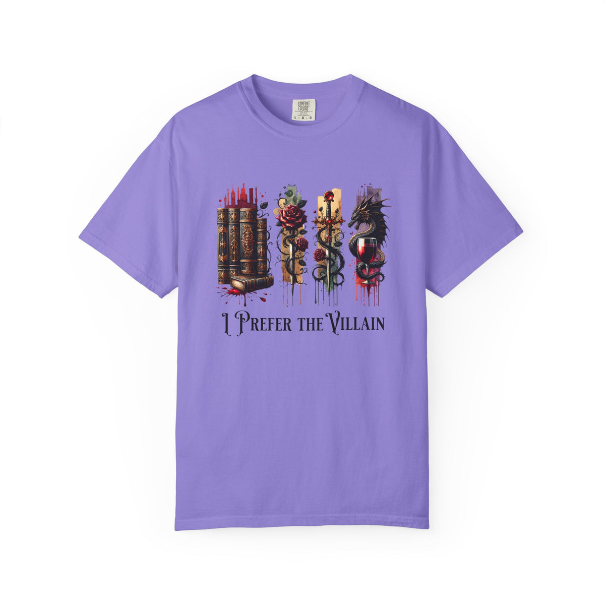 Villainous Icons Graphic T Shirt I Prefer the Villain