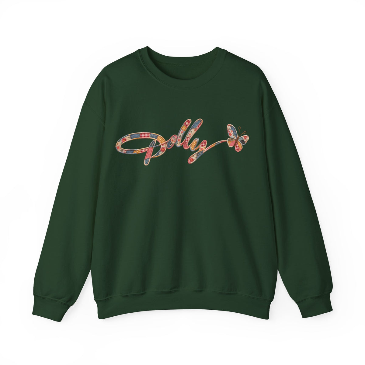 Dolly Floral Script Crewneck Sweatshirt