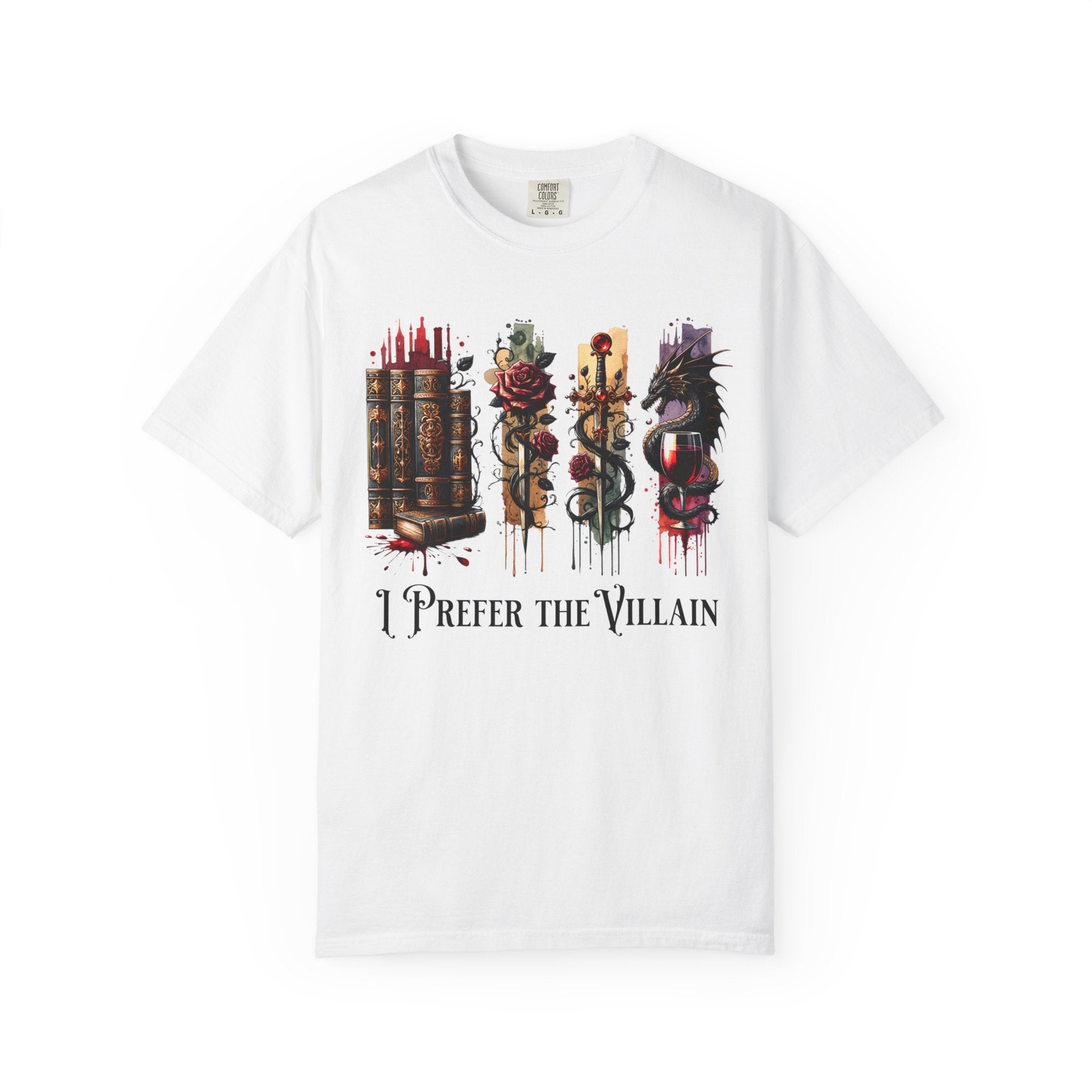 Villainous Icons Graphic T Shirt I Prefer the Villain