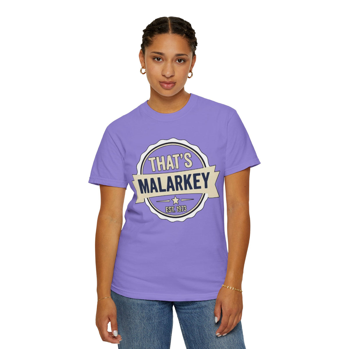 That’s Malarkey T-Shirt Vintage Badge Graphic Tee