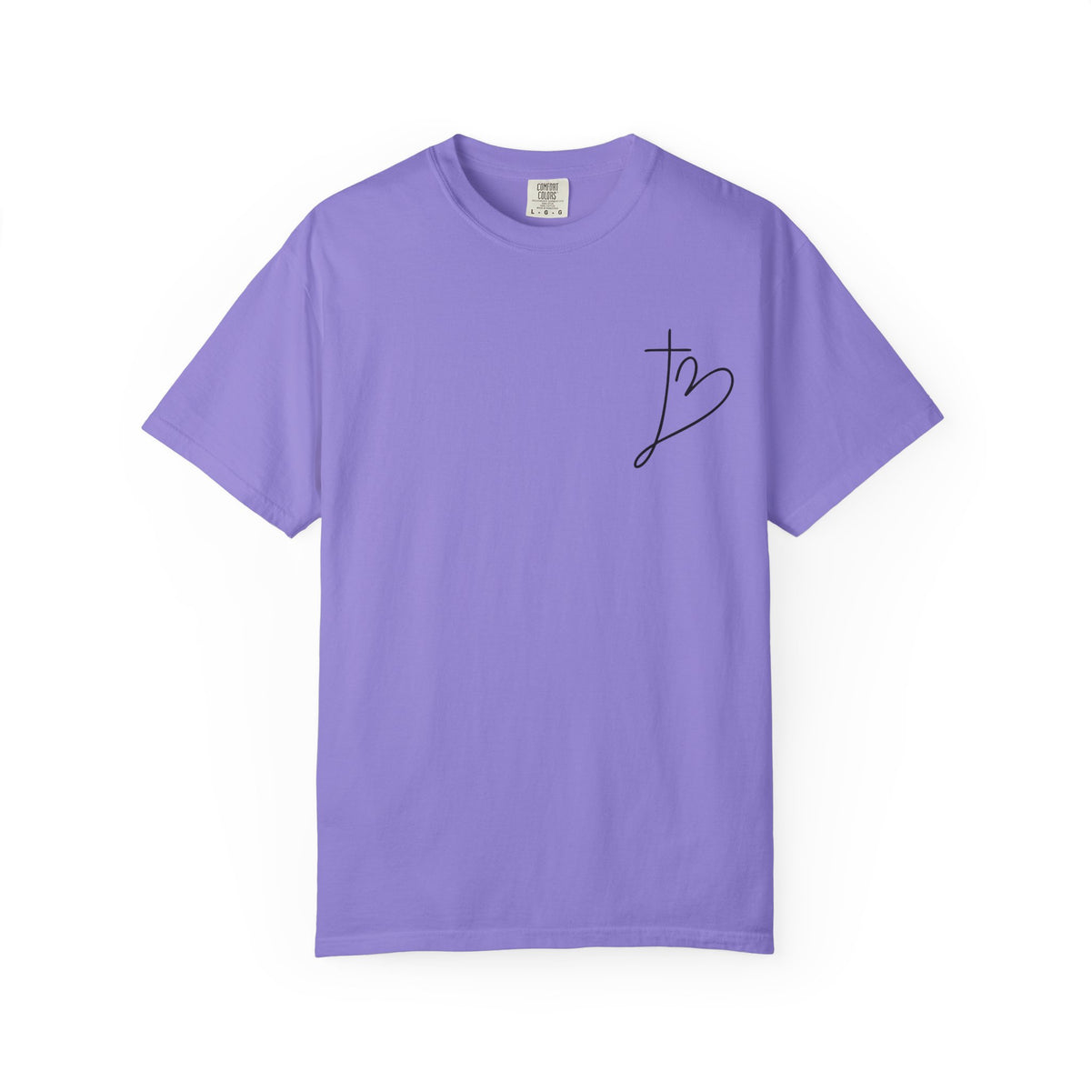 T-Shirt  Stronger Than the Storm Script Chest and Back Tee
