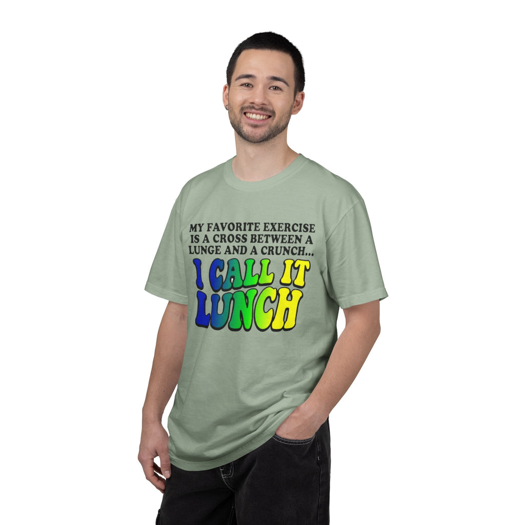 I Call It Lunch T-Shirt Funny Fitness Food Quote Tee
