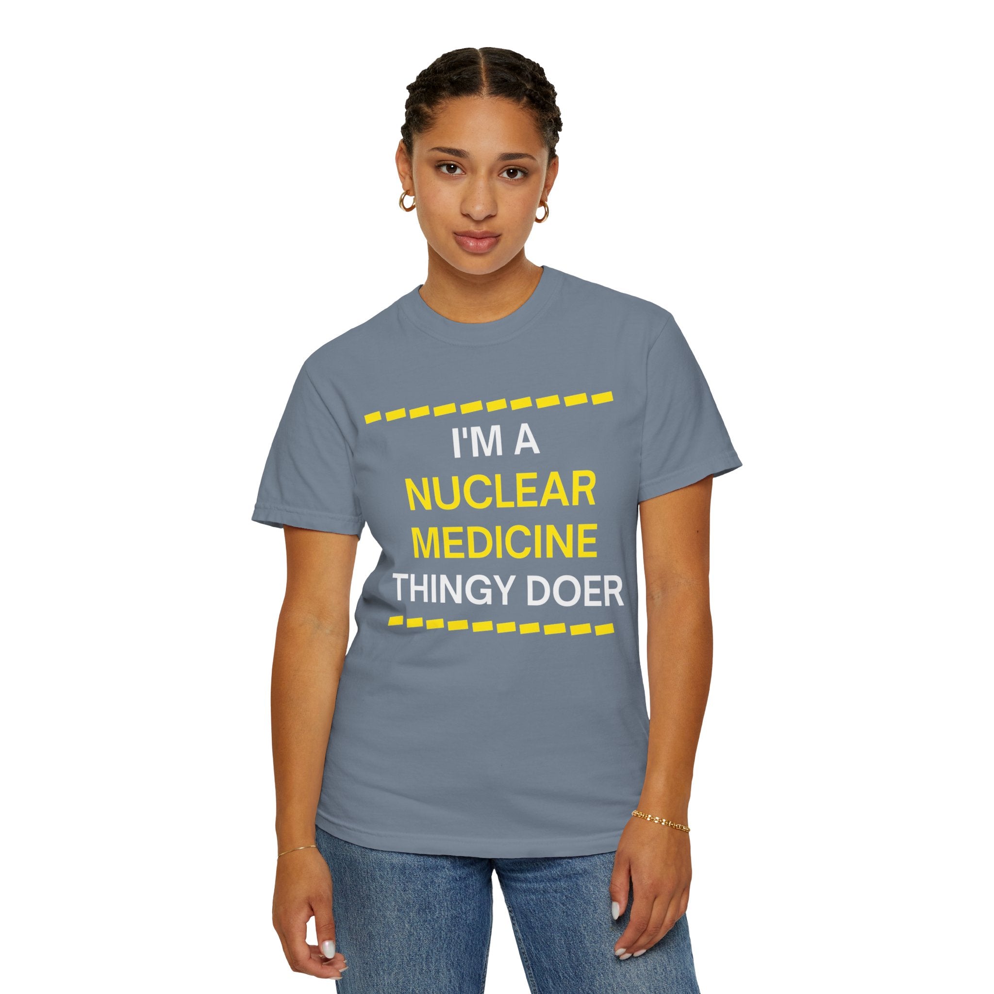Nuclear Medicine Thingy Doer TShirt Funny Tech Medical Radiology Tee